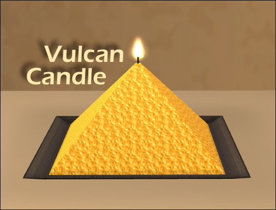 Vulcan Candle