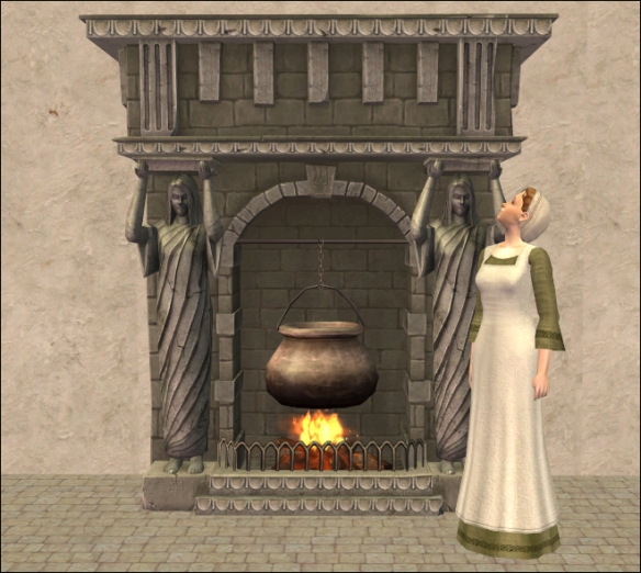 Jacoban Fireplace
